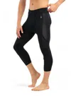 Smartwool Men's Intraknit Merino 200 Bottom Leggings In Black In Black