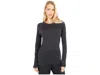 Smartwool Merino 250 Base Layer Crew In Black