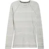 Smartwool Merino 250 Base Layer Crew Top In Gray