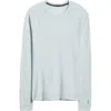 Smartwool Merino 250 Base Layer Crew Top In Winter Sky Heather