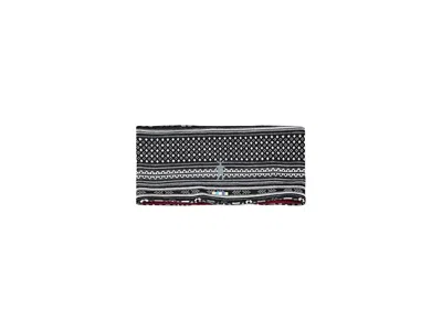 Smartwool Merino 250 Reversible Headband Headband Black Fair Isle Fun