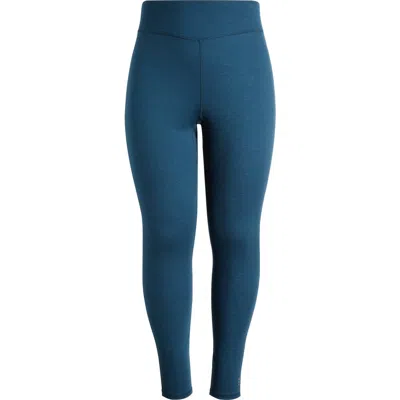 Smartwool Merino Base Layer Leggings In Twilight Blue
