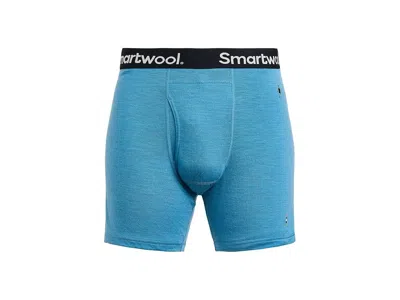 Smartwool Merino Boxer Brief Men's Underwear Mineral Blue: Sm, Nylon/wool
