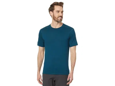 Smartwool Merino Short Sleeve T-shirts In Blue