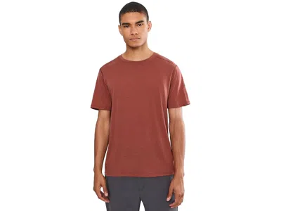 Smartwool Merino Short Sleeve T-shirts Men's Clothing Burnt Sienna: Xl, Nylon/wool In Brown