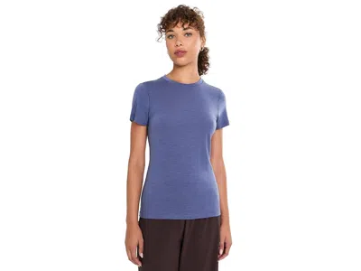 Smartwool Merino Short Sleeve T-shirts Women's Clothing Nightfall Blue: Sm, Wool/nylon