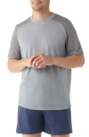 Smartwool Mesh Back T-shirt In Gray