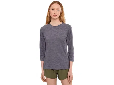 Smartwool Mountain Bike 3/4 Sleeve Jersey In Gray