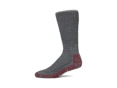 Smartwool Mountaineer Classic Edition Max Cushion Second Cut Crew Socks Crew Cut Socks Shoes Black: Xl (us Men In Gray