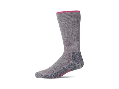 Smartwool Mountaineer Classic Edition Max Cushion Second Cut Crew Socks Crew Cut Socks Shoes Purple Iris: Sm ( In Gray
