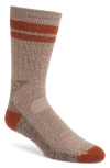 Smartwool Mountaineer Maximum Cushion Tall Wool Blend Socks In Brown
