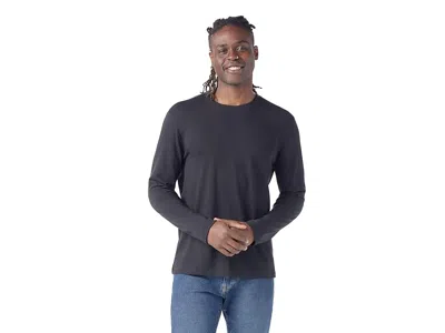 Smartwool Perfect Crew Long Sleeve T-shirts In Black