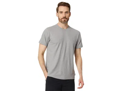 Smartwool Perfect Crew Short Sleeve T-shirts In Gray
