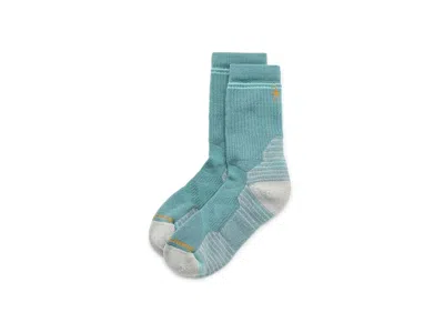 Smartwool Performance Hike Full Cushion Crew Women's Crew Cut Socks Shoes Dusty Teal: Md (women's Shoe 7-9.5), In Green