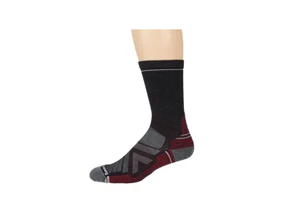 Smartwool Performance Hike Light Cushion Crew Men's Crew Cut Socks Shoes Charcoal: Xl (men's Shoe 12-14.5) In Black