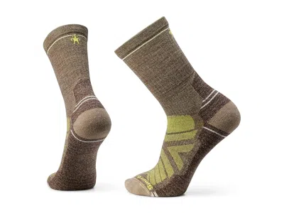 Smartwool Performance Hike Light Cushion Crew Men's Crew Cut Socks Shoes Military Olive/fossil: Xl (men's Shoe In Brown