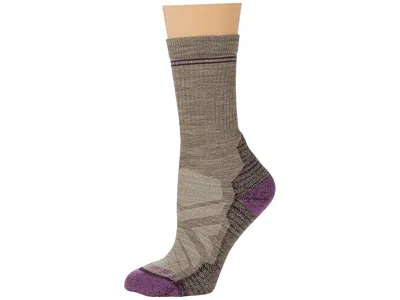 Smartwool Performance Hike Light Cushion Crew Women's Crew Cut Socks Shoes Fossil: Md (women's Shoe 7-9.5) In Sand