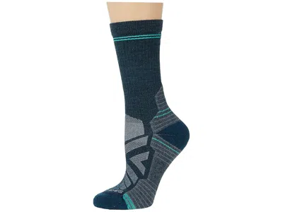 Smartwool Performance Hike Light Cushion Crew Women's Crew Cut Socks Shoes Twilight Blue: Lg (women's Shoe 10- In Multi