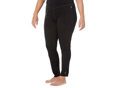 Smartwool Plus Size Classic All-season Merino Base Layer Bottoms In Black