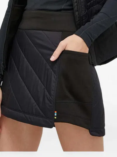 Smartwool Quilted Panelled Mini Skirt In Multi