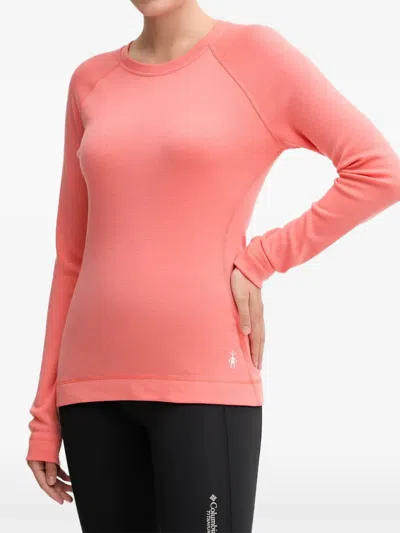 Smartwool Raglan-sleeve Base Layer In Pink
