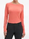 Smartwool Raglan-sleeve Base Layer In Pink