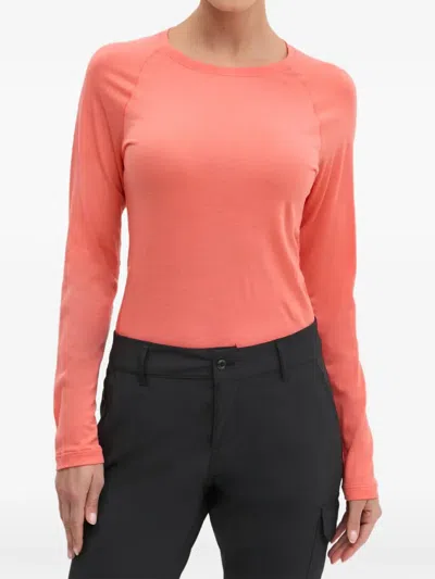 Smartwool Raglan-sleeve Base Layer In Pink