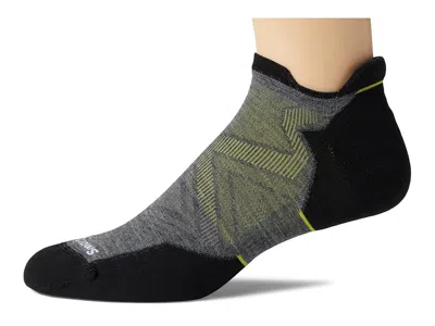 Smartwool Run Targeted Cushion Low Ankle Men's Low Cut Socks Shoes Medium Gray: Lg (men's Shoe 9-11.5) In Multi