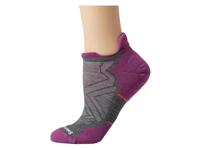 Smartwool Run Targeted Cushion Low Ankle Women's Low Cut Socks Shoes Medium Gray: Md (women's Shoe 7-9.5) In Brown