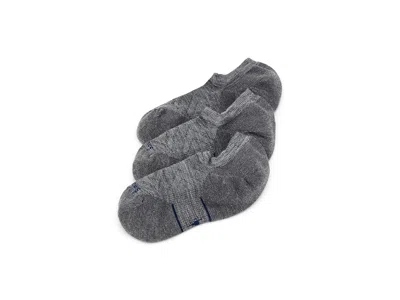 Smartwool Run Targeted Cushion No Show Socks 3-pack Men's Shoes Medium Gray: Xl (men's Shoe 12-14.5), Merino/n