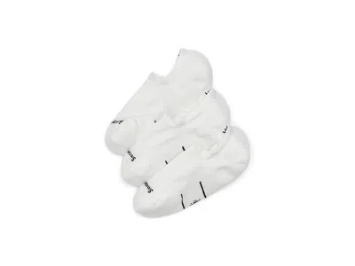 Smartwool Run Targeted Cushion No Show Socks 3-pack Sock White: Sm (women's Shoe 4-6.5), Merino/nylon/spandex