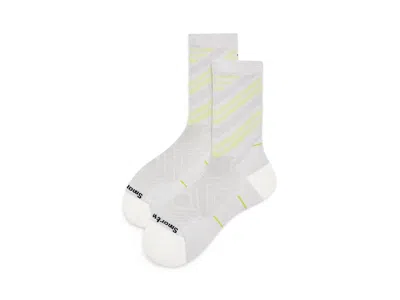 Smartwool Run Zero Cushion Crew Socks Men's Shoes White: Xl (men's Shoe 12-14.5), Merino/nylon/wool
