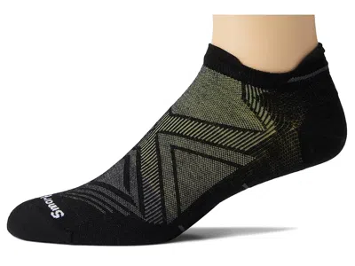 Smartwool Run Zero Cushion Low Ankle Men's Low Cut Socks Shoes Black: Xl (men's Shoe 12-14.5) In Multi