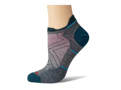 Smartwool Run Zero Cushion Low Ankle Women's Low Cut Socks Shoes Medium Gray: Md (women's Shoe 7-9.5) In Brown