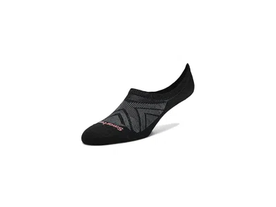 Smartwool Run Zero Cushion No Show Socks Sock Black: Lg (women's Shoe 10-12.5) One Size
