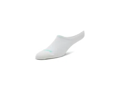Smartwool Run Zero Cushion No Show Socks Sock White: Lg (women's Shoe 10-12.5) One Size