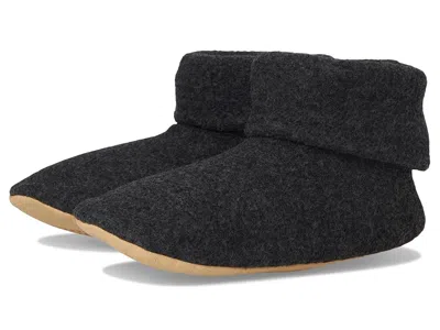 Smartwool Second Cut Fleece Slipper Sock Charcoal: Sm One Size In Black