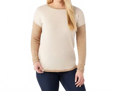 Smartwool Shadow Pine Sweater In Almond Heather In Neutral