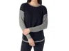 Smartwool Shadow Pine Sweater In Black In Black