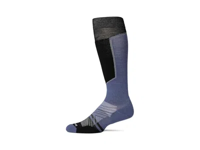 Smartwool Ski Targeted Cushion Extra Stretch Over The Calf Men's Crew Cut Socks Shoes Nightfall Blue: Xl (men'