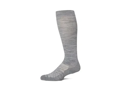 Smartwool Ski Zero Cushion Over-the-calf Socks Men's No Show Socks Shoes Light Gray: Xl (men's Shoe 12-14.5)