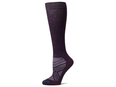 Smartwool Ski Zero Cushion Over-the-calf Socks Women's No Show Socks Shoes Purple Iris: Lg (women's Shoe 10-12