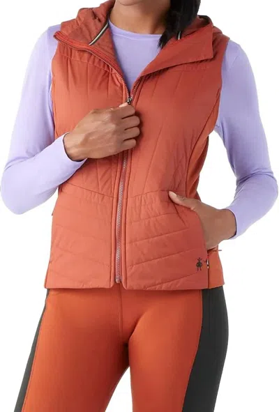 Smartwool Smartloft Vest In Pecan Brown