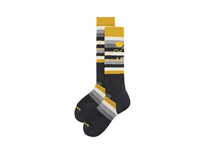 Smartwool Snowboard Full Cushion Cold Canyon Over The Calf Men's Socks Ski Sock Charcoal: Lg (men's Shoe 9-11.