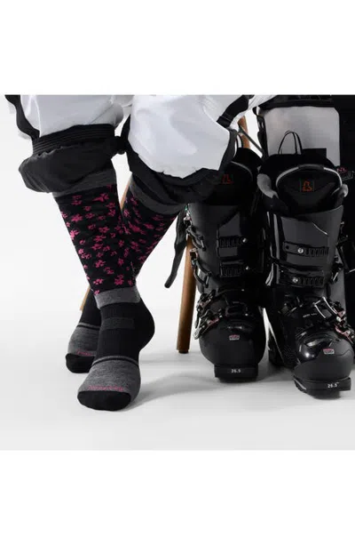 Smartwool Snowboard Targeted Cushion Socks In Black