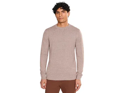 Smartwool Sparwood Crew Sweater Men's Sweater Mocha Heather Marl: Xl, Nylon/polyester/wool In Gold