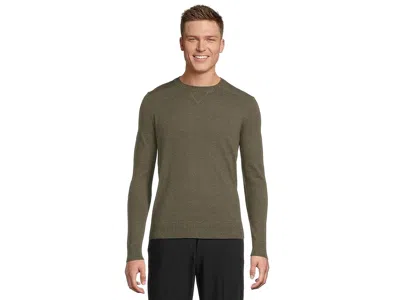 Smartwool Sparwood Crew Sweater Men's Sweater North Woods Heather/winter Moss Heather: Xl In Green