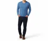Smartwool Sparwood V-neck Sweater In Blue Horizon Heather In Blue