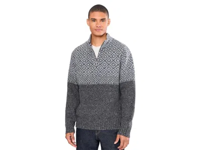 Smartwool Summit 1/4 Zip Sweater Men's Clothing Charcoal Heather: Xl, Nylon/wool In Gray