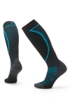 Smartwool Targeted Cushioning Over The Calf Ski Socks In Charcoal